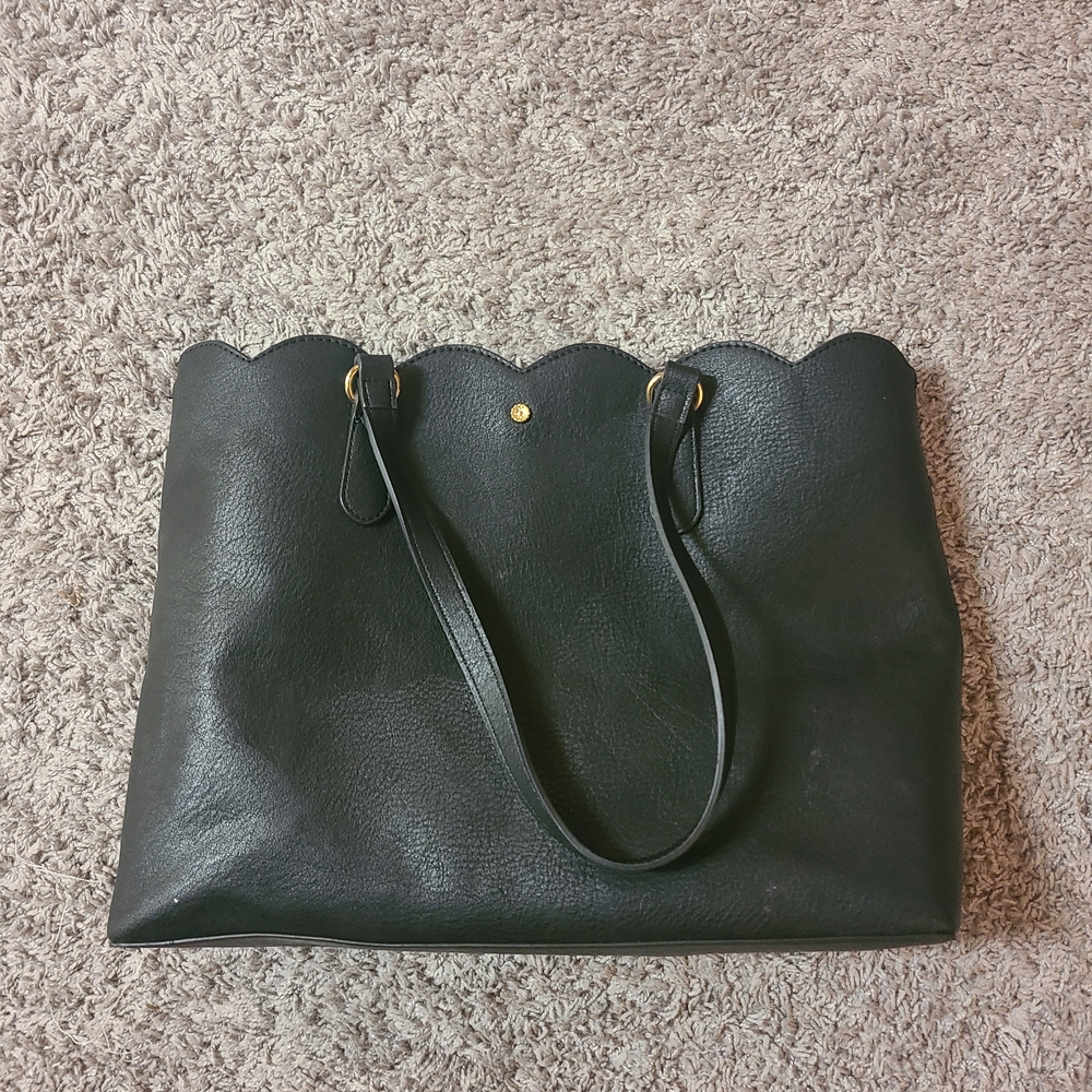 Lauren Conrad Black Tote Bag